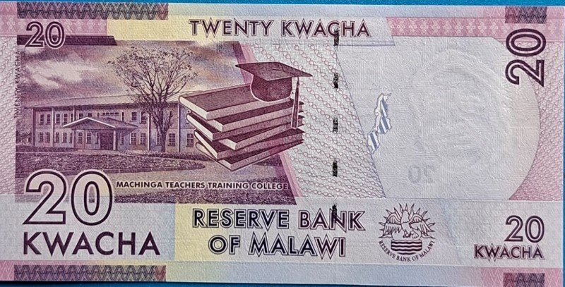 Malawi 20 Kwacha Banknote hover