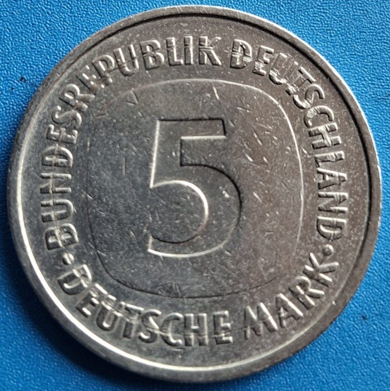 West Germany 5 Deutsche Mark – 1979