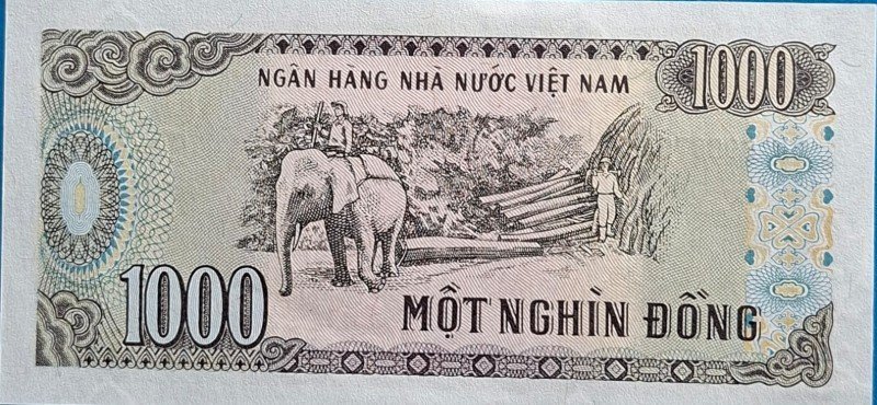 Vietnam 1,000 Đồng Banknote – Ho Chi Minh Portrait